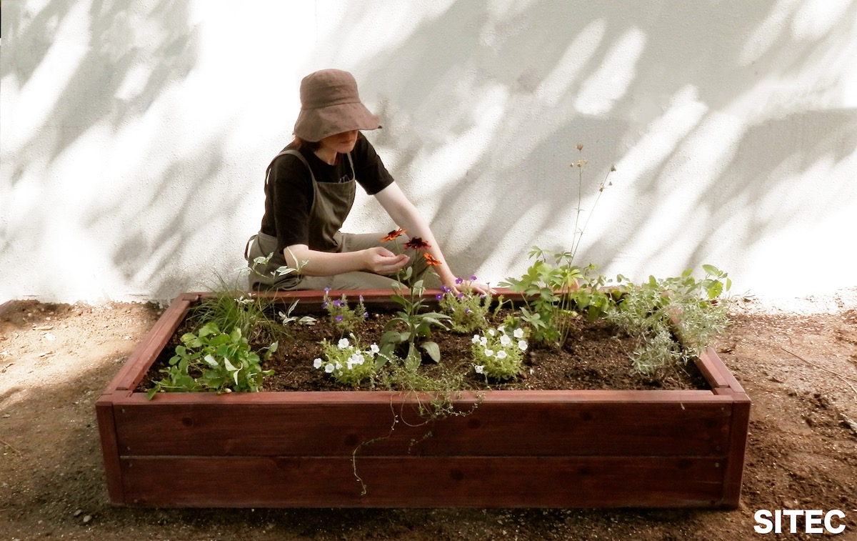 Flowerbed Frame,シンプルレイズドベッド 花壇フレーム 花壇枠